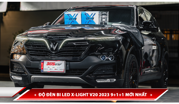 ĐỘ ĐÈN BI LED X-LIGHT V20 2023 9+1+1 MỚI NHẤT
